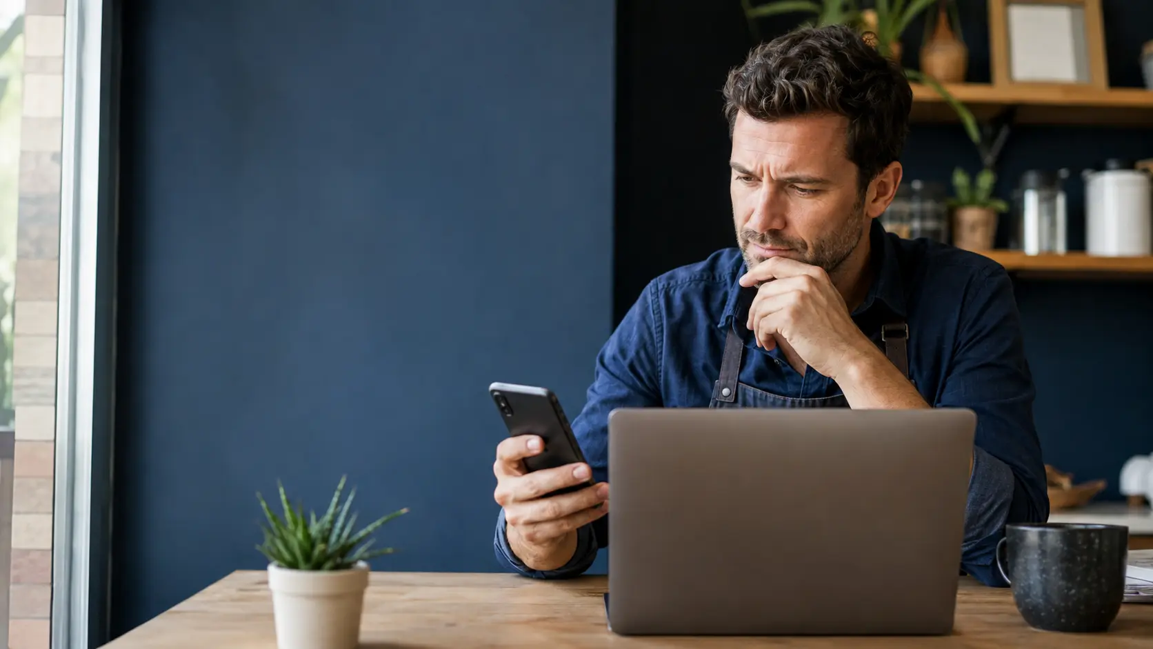 Local business owner checking why a verified Google Business Profile is not appearing in Search or Maps